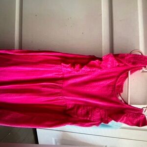 Featuring charming ruffles bright floral blouse